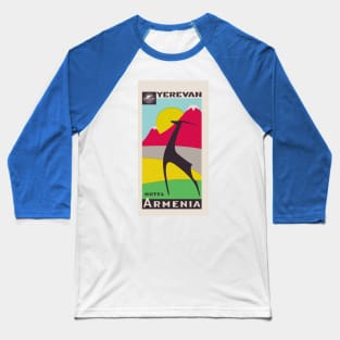 Hotel Armenia vertical Baseball T-Shirt